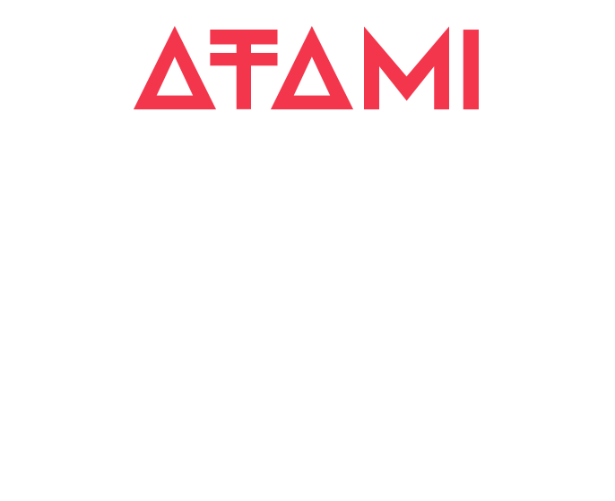 Atami typeface specimen – Regular, Bold, Stencil and Display weights