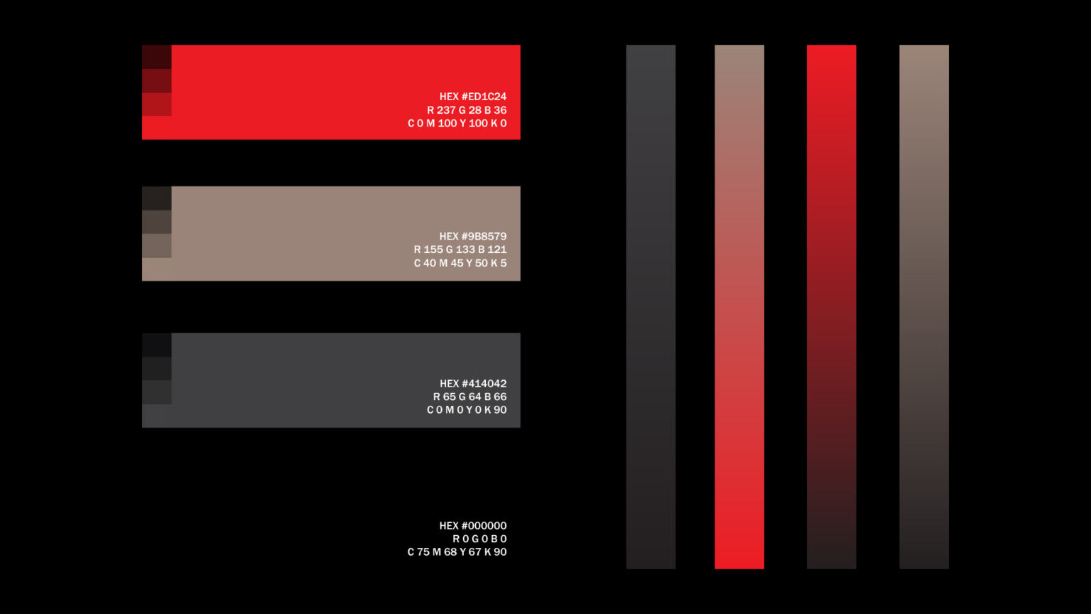 Milway colour palette